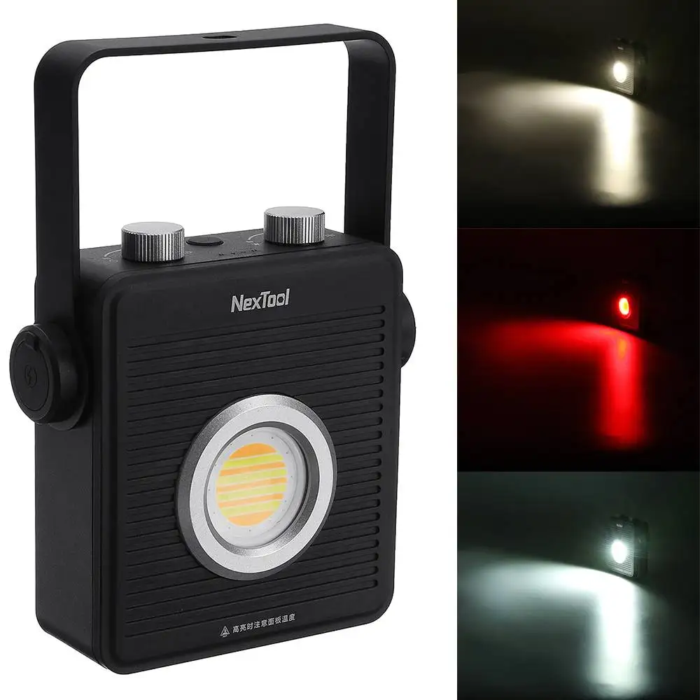 

13500mAh LED Portable Work Lights Adjustable Lanterns Built-in Battery Spotlight Rechargeable Outdoor Camping Lamp Torch