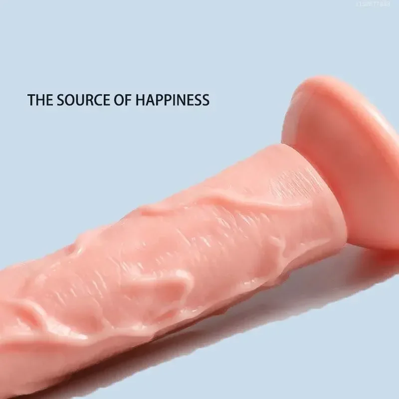 Реалистичный фаллоимитатор с присоской реалистичный член вагинальная анальная
