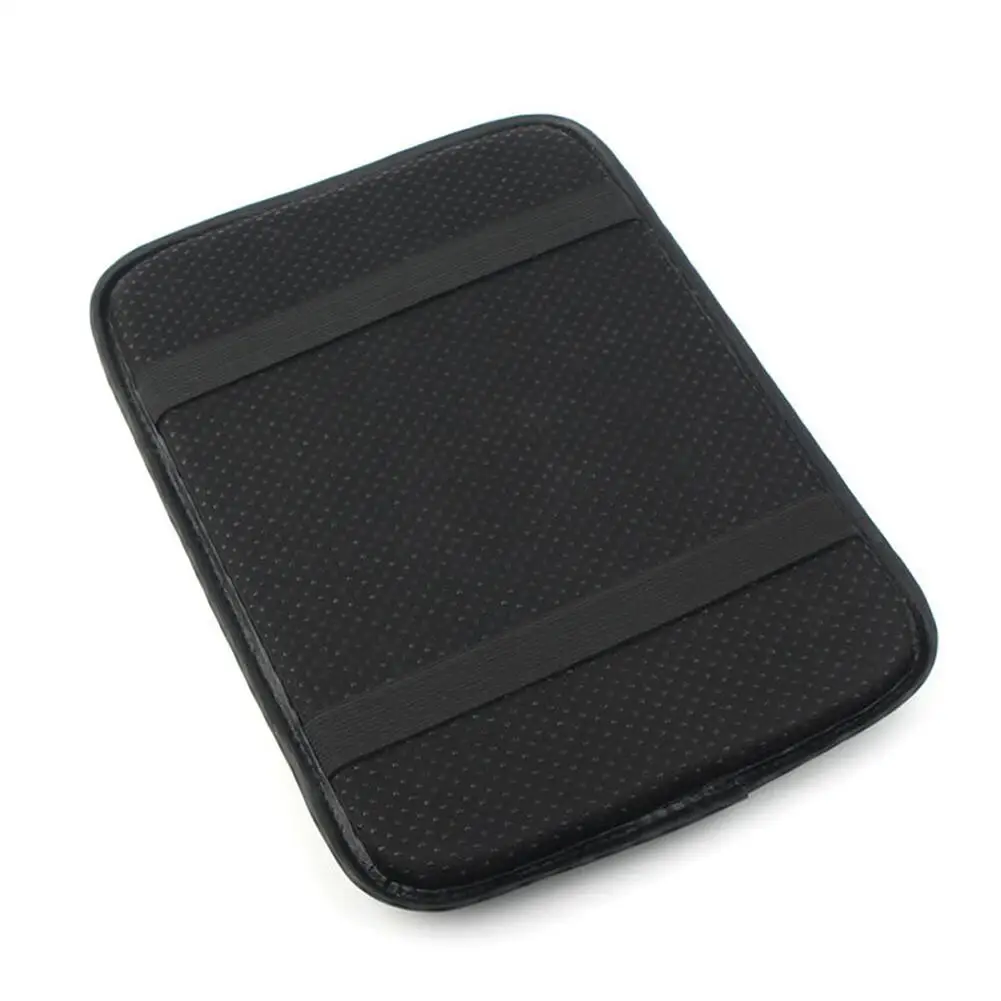 

Brand New Armrest Cushion Auto Parts For Cars Leather Sponge Universal 290*190mm Car Center Console Carbon Fiber