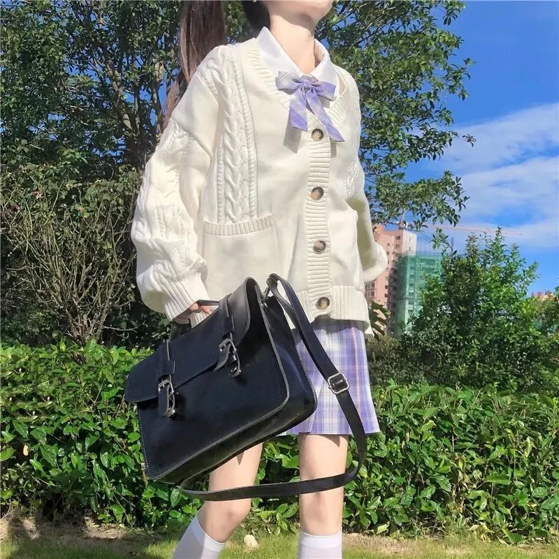 Униформа Jk в японском студенческом стиле свитер пальто Женская Студенческая
