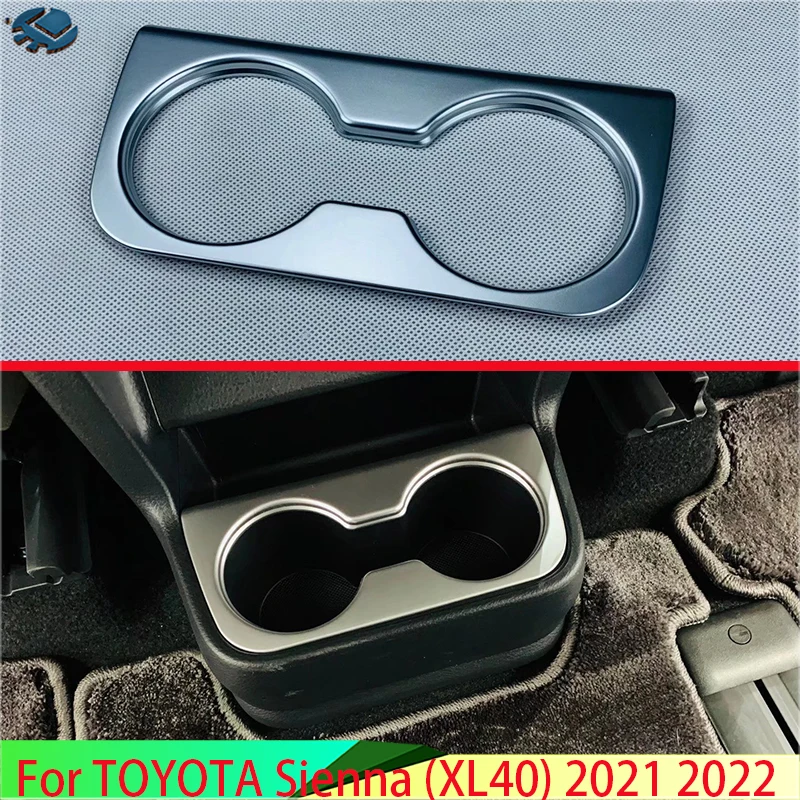 

Для TOYOTA Sienna (XL40) 2021 2022 ABS хромированный чехол для заднего сиденья