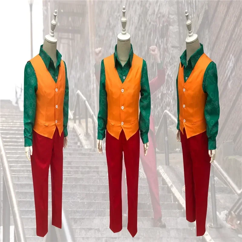 Новинка 2025 года Джокер Хоакин Феникс Артур Флек карнавальный костюм маска для