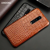 genuine leather case for oneplus 7 7 pro 7t pro 1 5 5t 6 6t case phone cover for one plus 3 3t crocodile texture case