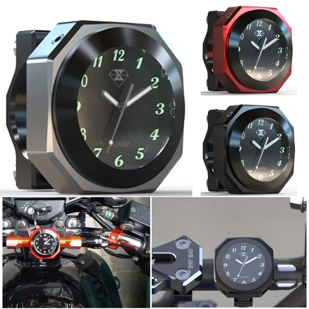 

Durable Outdoor Accessories Motocross Retrofit In-vehicle Clock Motorcycle Timetable Water Proof Handlebar Dial