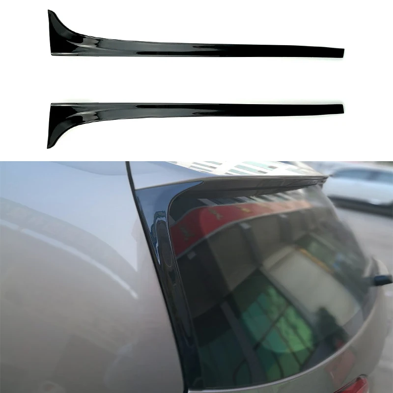 

2Pcs Rear Window Side Spoiler For VW GOLF 7 MK7 Rline 2013-2019 Car Side Spoiler Splitter Exterior Parts Accessories Decoration