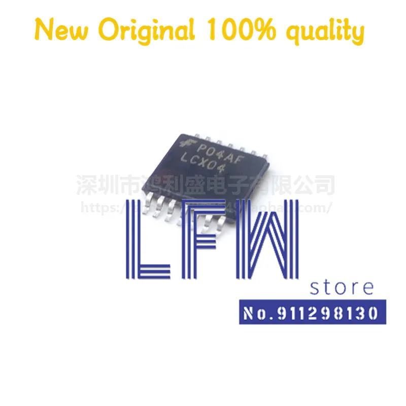 

10pcs/lot 74LCX04MTCX 74LCX04MTC 74LCX04 LCX04 TSSOP14 Chipset 100% New&Original In Stock