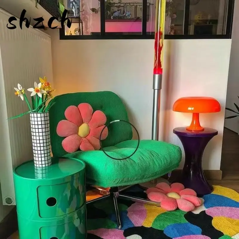 Кресло для отдыха в стиле Mid-Century Modern, вращающееся, из вельвета, для небольших помещений, дизайнерское, удобное, для гостиной (art.: 3920db8a9124b) - 3920db8a9124b