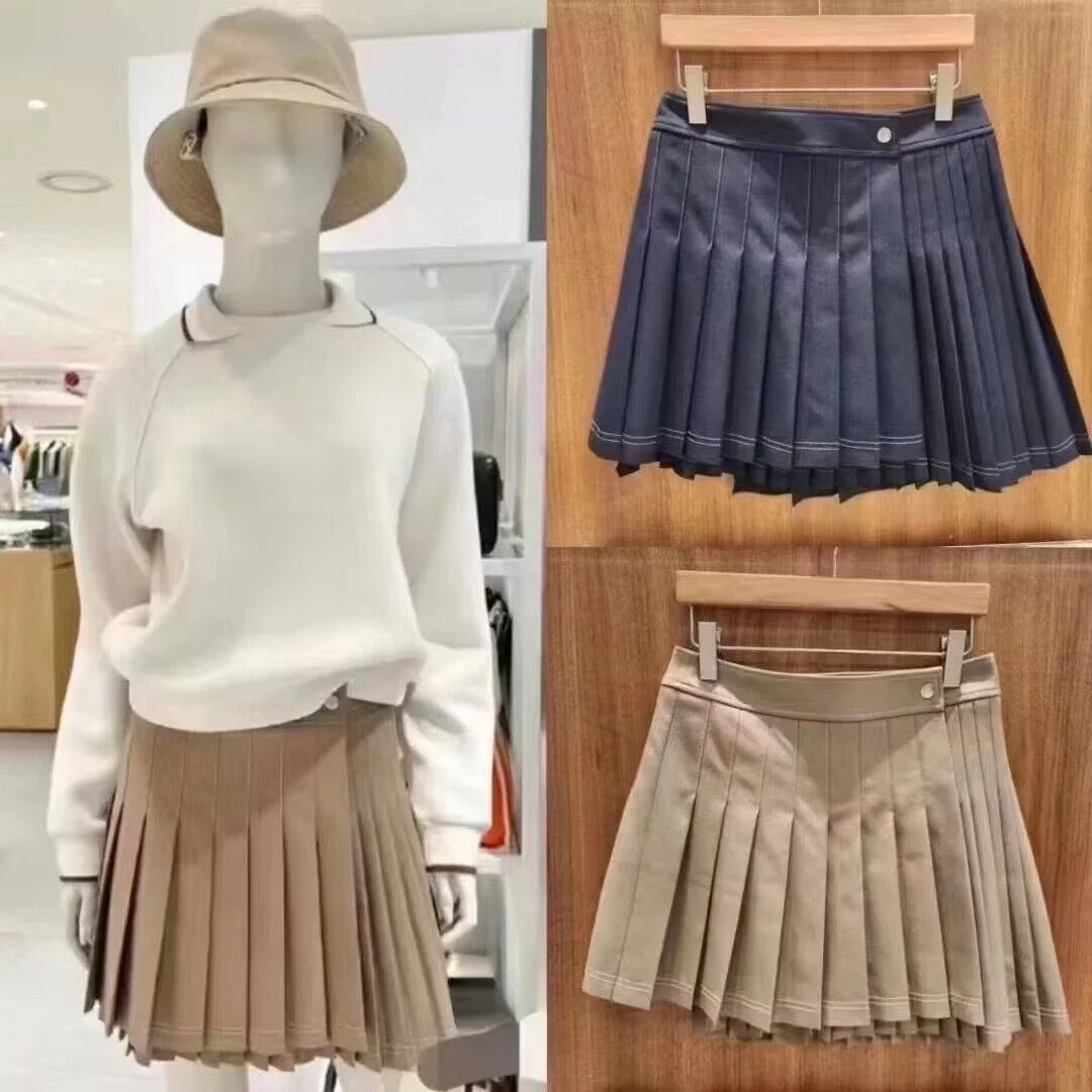 

New Winter Golf Women's Apparel Korean Skirts Fashion Sports Quick Dried Slim Fit Anti Shining Short Skirt Pants