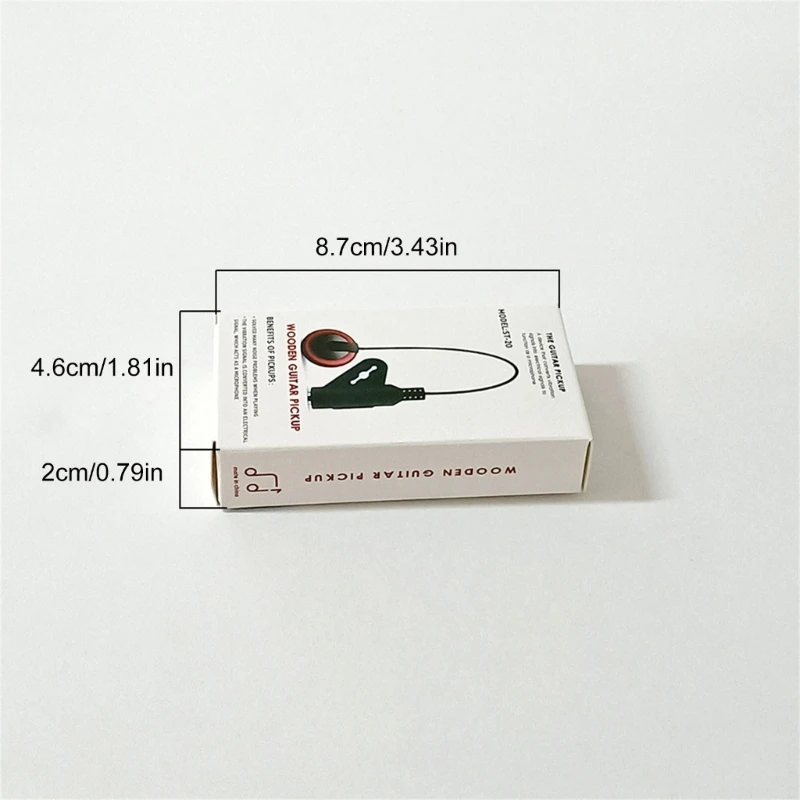 Самоклеящийся микрофонный звукосниматель 6 35 мм для гитары скрипки банджо