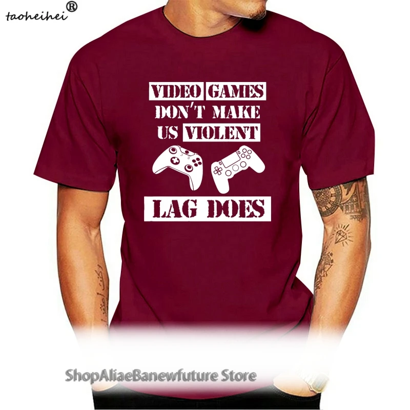 

Мужская футболка, видеоигры, не заставляют нас жестко отставать от игры, женская и Мужская футболка