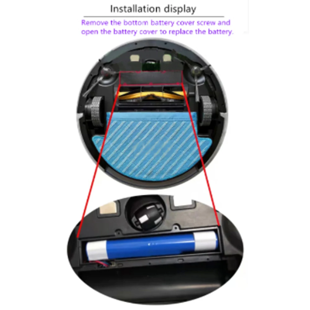 14 4 V аккумулятор для робота-пылесоса Pack Для Ecovacs Deebot Ozmo 900 901 905 930 937 - купить по