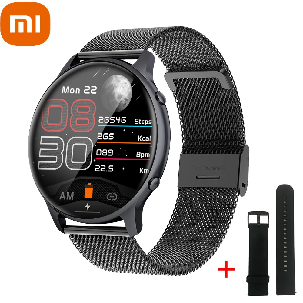 

Новинка 2022 Смарт-часы Xiaomi для мужчин полностью Сенсорный Водонепроницаемый фитнес-трекер мониторинг сердечного ритма женские Смарт-часы д...