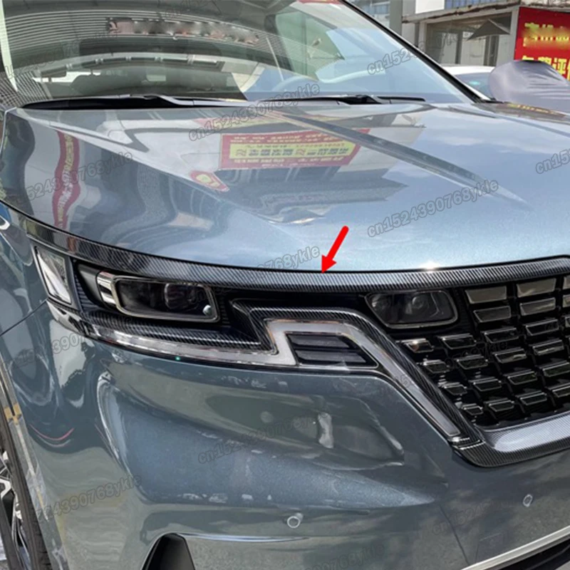 Автомобильные фары из углеродного волокна для kia carnival KA4 2020 2021 2023 grand внешние