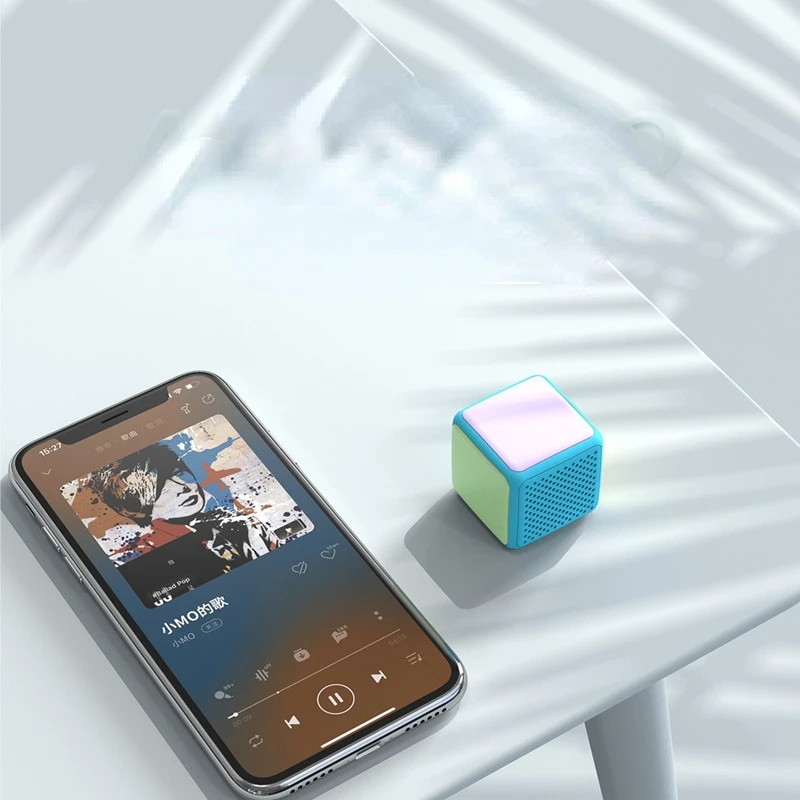 Беспроводная портативная Bluetooth-Колонка Мини-динамик в виде кубика Audio