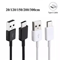 new for samsung fast charger type c cable line 20 120 150 200 300cm for galaxy a70 a50 a40 s10 s10e s9 s8 note 8 9 10 pro plus