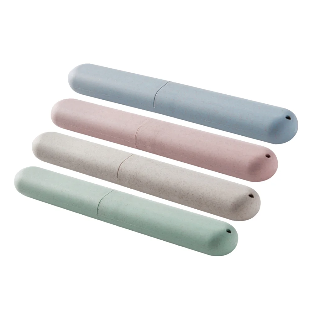 

Case Holder Travel Toothpaste Portable Container Boxcover Proof Hotel