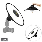 Универсальный Круглый софтбокс 44 см Speedlite софтбокс для студийной фотосъемки Софтбокс диффузор для DSLR камеры аксессуары для фотосъемки комплект