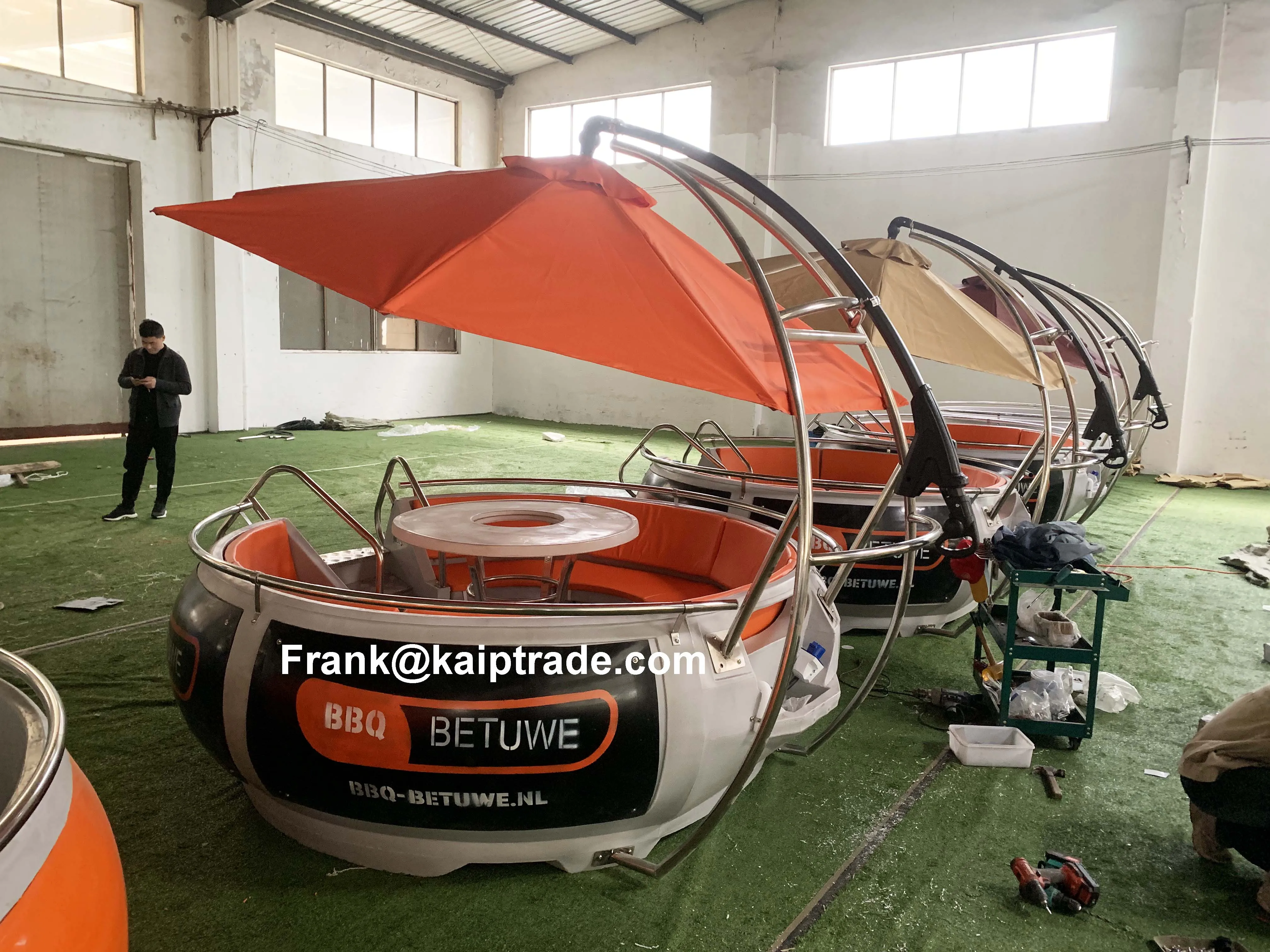 Новые электрические газовые бамперы для взрослых и детей на продажу hdpe Poly Sports BBQ