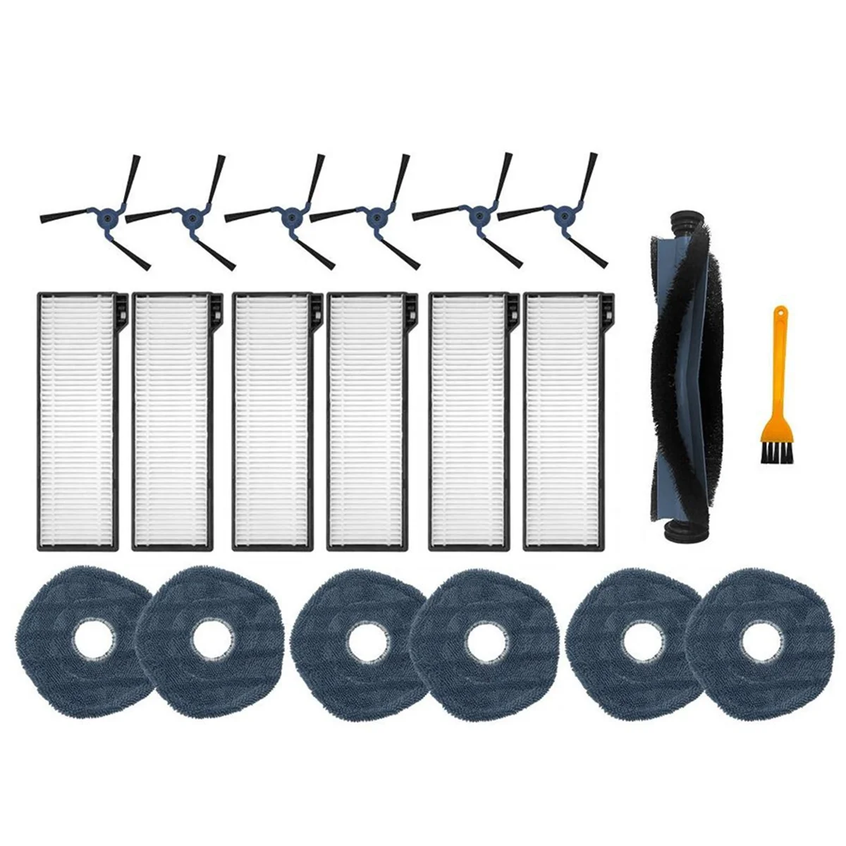 Для Eufy X10 Pro Omni робот-пылесос ткань для швабры Hepa фильтр мешок пыли аксессуары