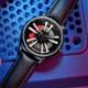 Luxury Full Steel Watch Men Fashion Sports Quartz Watches Man Rotating Dial Waterproof Unique Clock Male Women Relogio Masculino Other Image