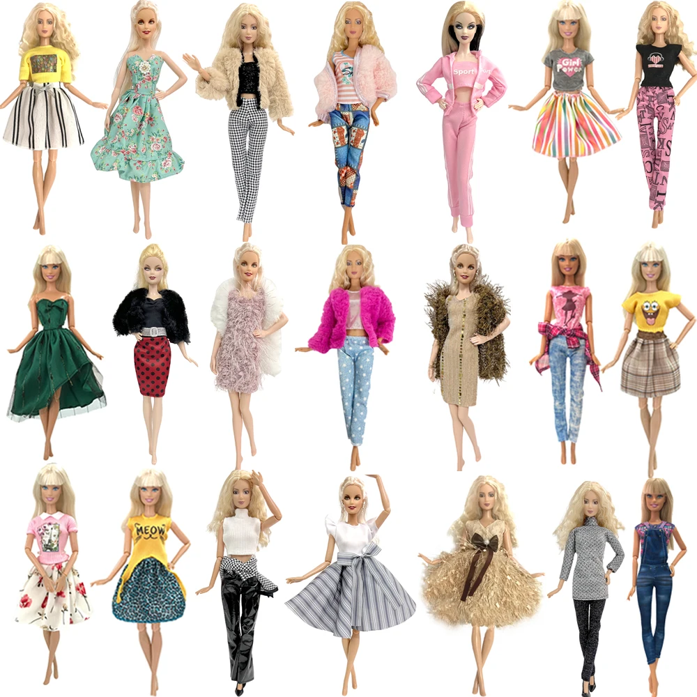 Лидер продаж платье для куклы NK юбка ручной работы модная одежда Барби - Фото №1