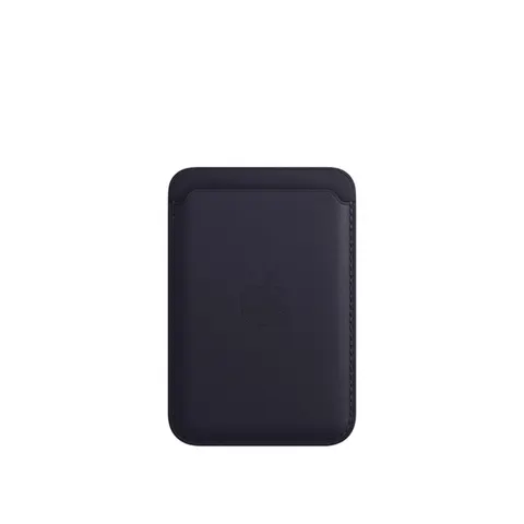 Оригинальный кожаный чехол-кошелек Apple Magsafe с магнитным держателем для карт для iPhone 12, 13, 14, 15, 16 Pro Max Plus, сумка для телефона с подставкой