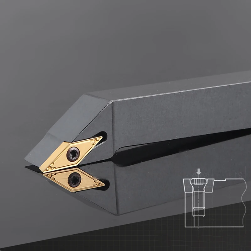 Внешний токарный инструмент KaKarot SVJBR1616H16 SVJBR2020K16 SVJBR2525M16 VBMT16 Твердосплавные