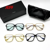 2022 new gentle jeff brand eyawear optical eyeglasses frame women men monster acetate reading myopia prescription eyeglasses