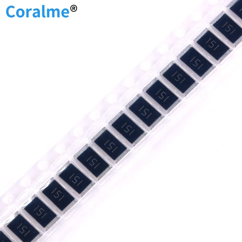 

50 pcs 2512 Chip Resistor 1W 150 ohm 150R SMD Resistor 151 5% DIY Kit