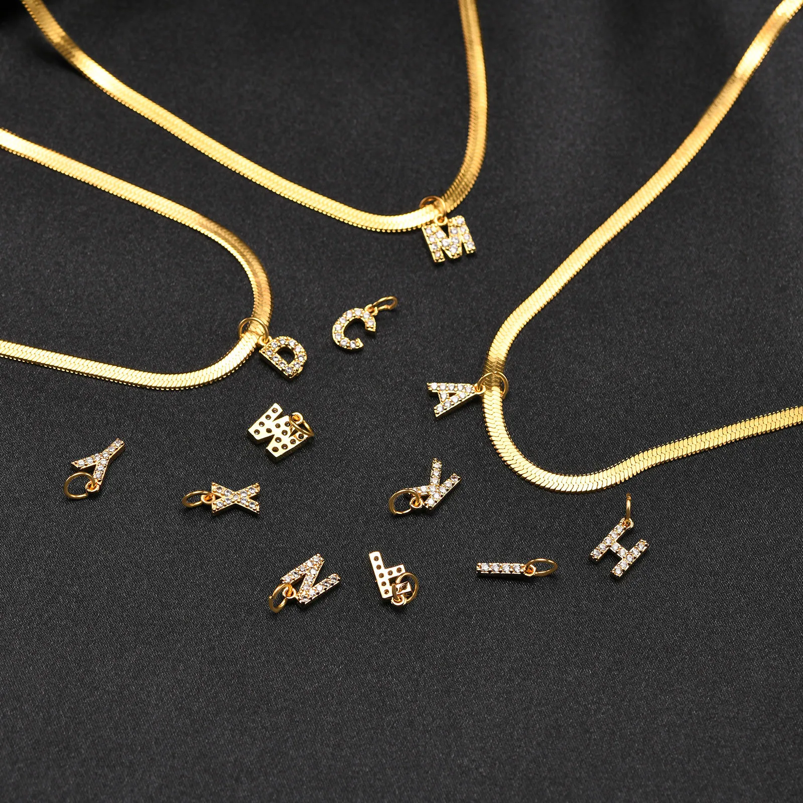 

Crown Initial Letter Necklace ,A-Z First Name Necklace for Women, Letter Pendant Stainless Steel Chain Collar