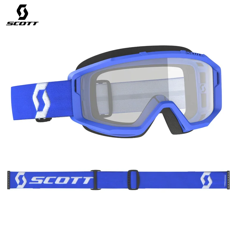 Scott  Primal Goggle Clear  Cycling Glasses  Motorcycle  Motorcycle Goggles  Motocross  Motocross Goggles