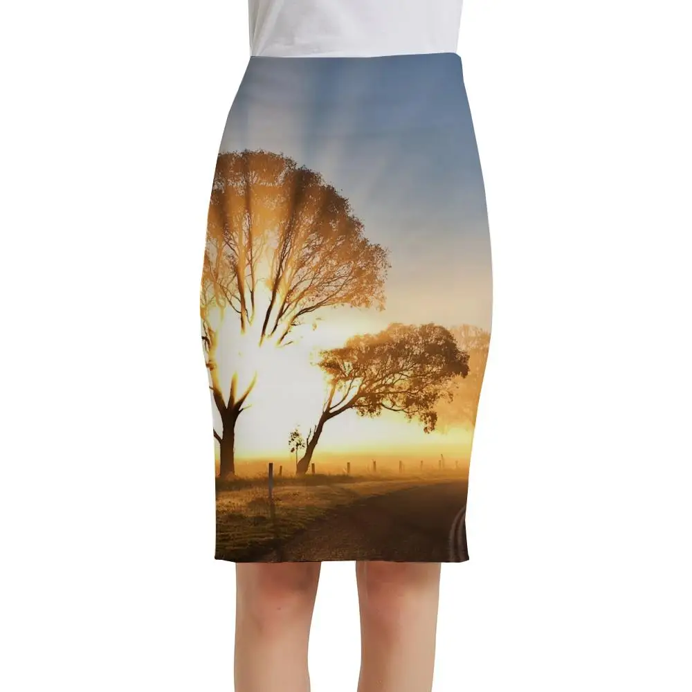 Morning Office Majestic Sexy Ladies Skirts Womens Floral Casual Party New