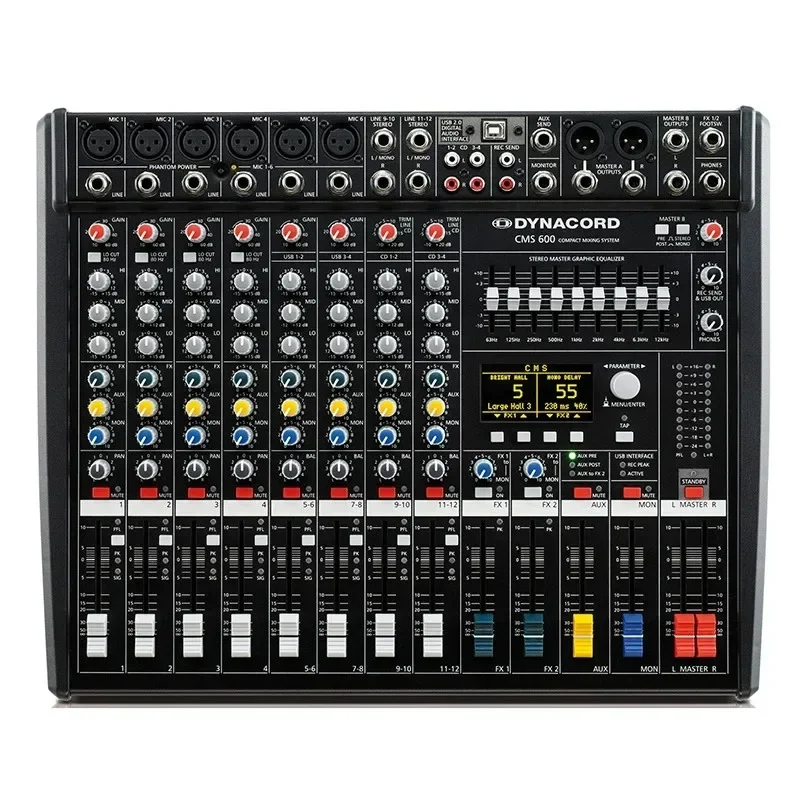 ДЛЯ 99 видов сценических миксеров с двойными реверберационными эффектами для