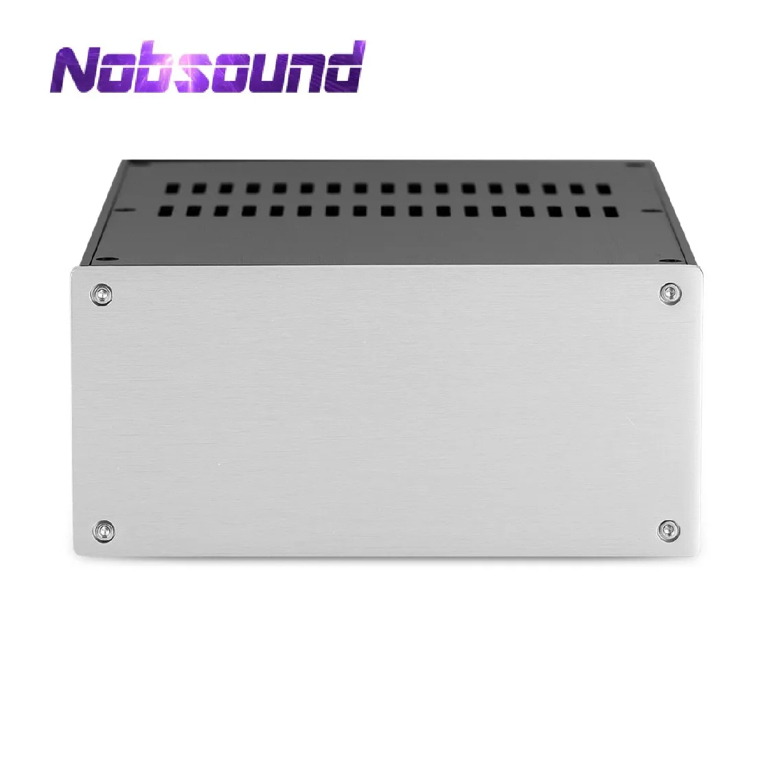 Nobsound HiFi алюминиевый корпус для усилителя мощности DIY чехол металлический чехол (W220 × D311 × h100мм)