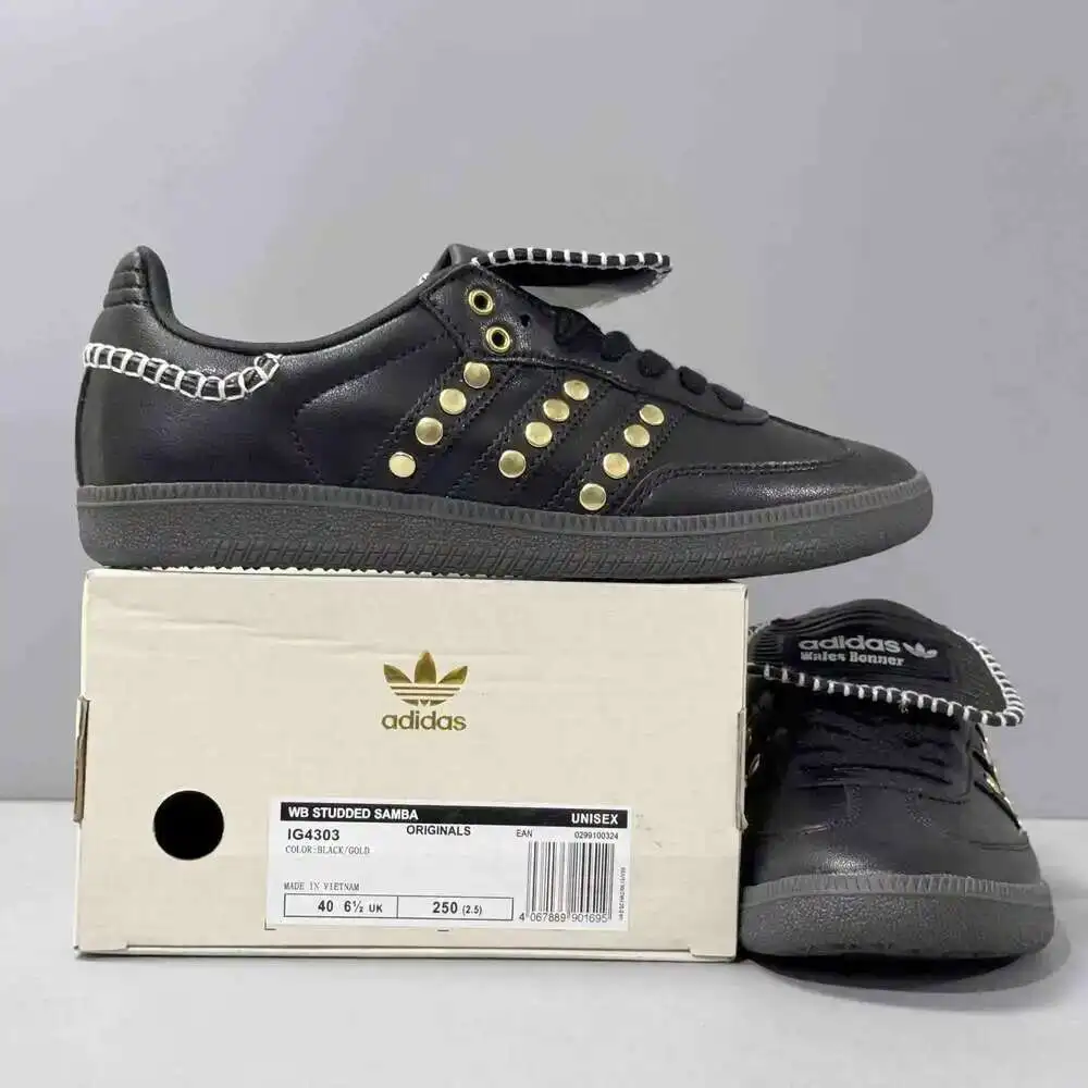 Копия 1:1 Уэльс Боннер X Originals Samba КлассичесКие КроссовКи Немецкого Леопарда |