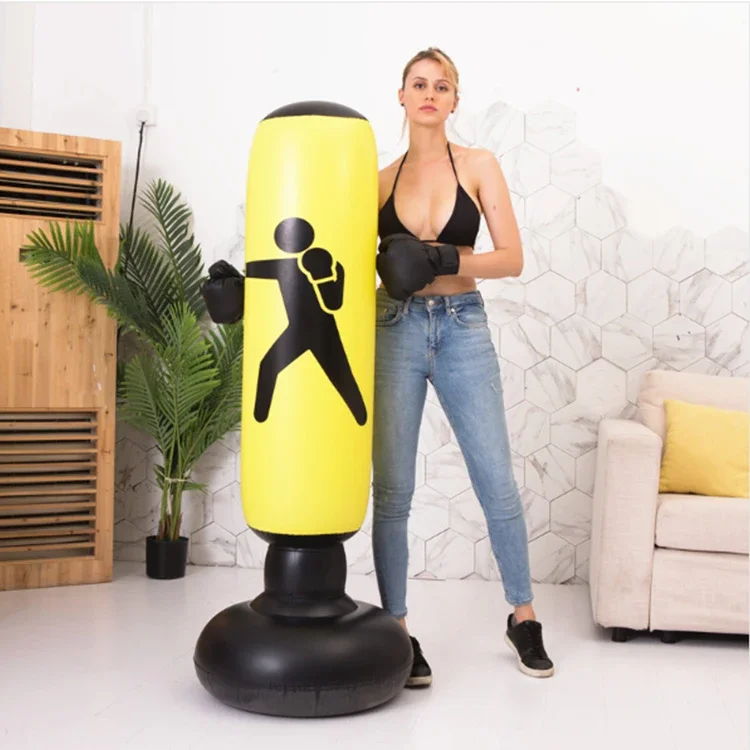 Надувная отдельно стоящая боксерская груша для детей и взрослых