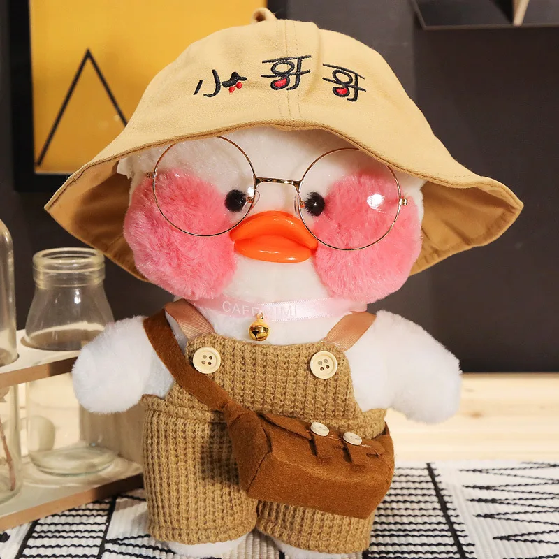 

30cm Cartoon Cute Yellow Duck Plush Toy Stuffed Soft Kawaii Duck Doll Animal Pillow Birthday Gift for Kids Children