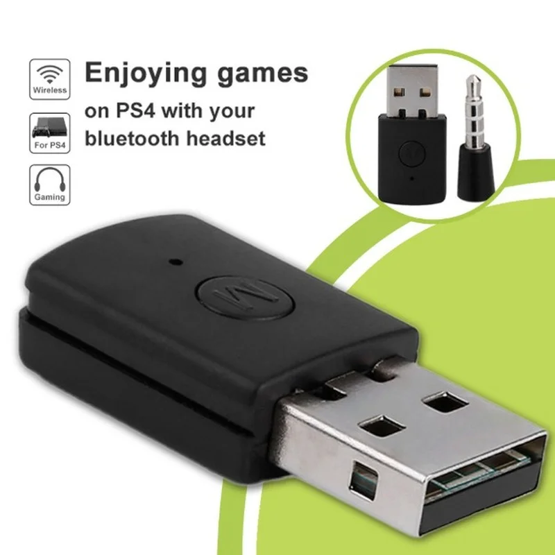 

Bluetooth Dongle USB Adapter 3.5 Mm Bluetooth USB Adapter for PS4/PS5 Stable Performance Bluetooth Headset