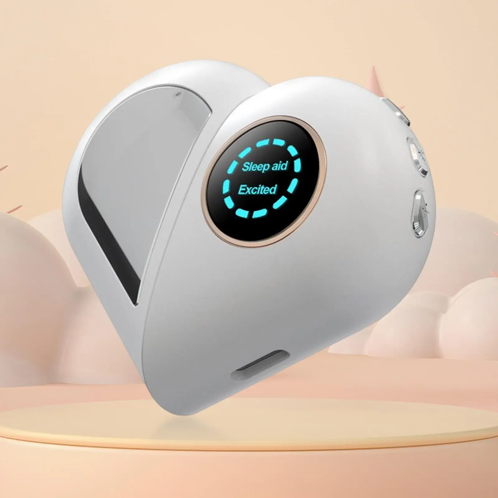 

1x Sleep Aid Instrument Improve Sleep Multi Level Adjustment Lightweight Type C Sleep Aid Device Hypnosis Instrument for Adult