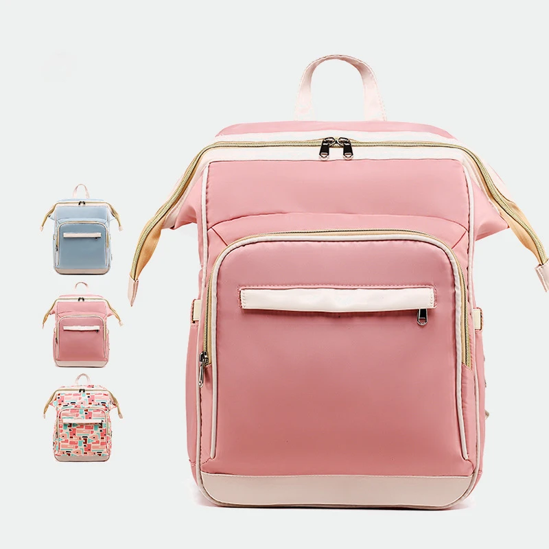 

Diaper Backpack Milk Bottle Multi Compartment Storage Large Capacity Bag Multifunctional Waterproof Outdoor Travel Diaper Bag