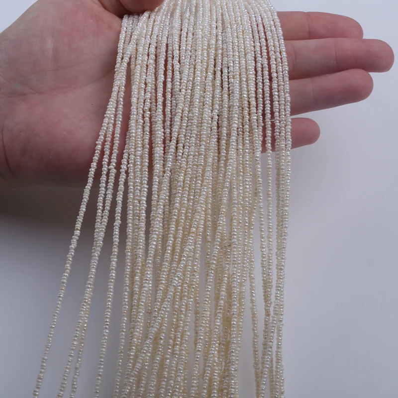 1 8-2 мм натуральный белый крошечный жемчуг настоящие бусины россыпью для