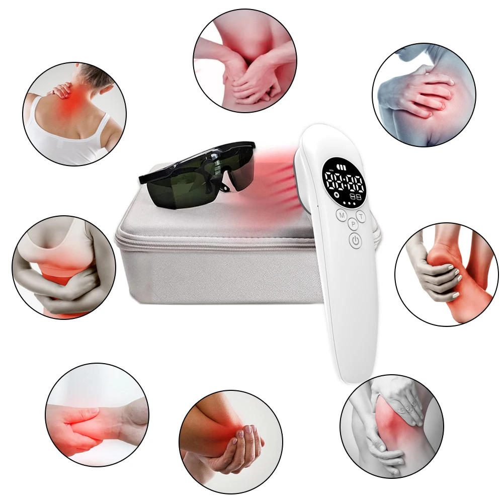 

Импульсный лазер для облегчения боли, холодный лазер для снятия боли в суставах, шее, коленях, спине, плечах, LLLT для расслабления тела, для домашнего использования