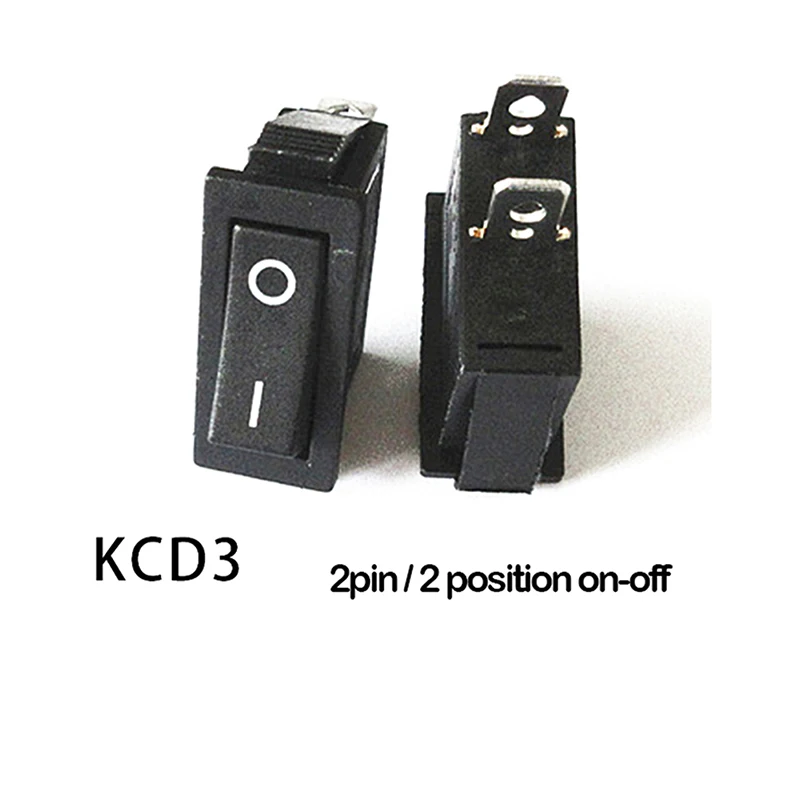10/15/20 шт., 2-контактные/3-контактные кнопочные Переключатели SPST 3A 250 В