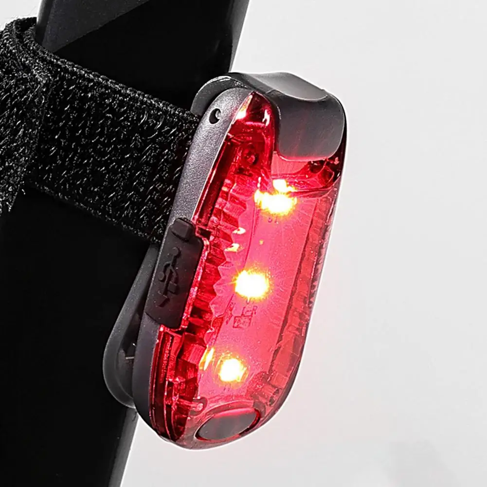 

Bike LED Taillight Waterproof Backpack Light Rechargeable Illumination Helmet Light Warning Taillight Bicycle Accessories