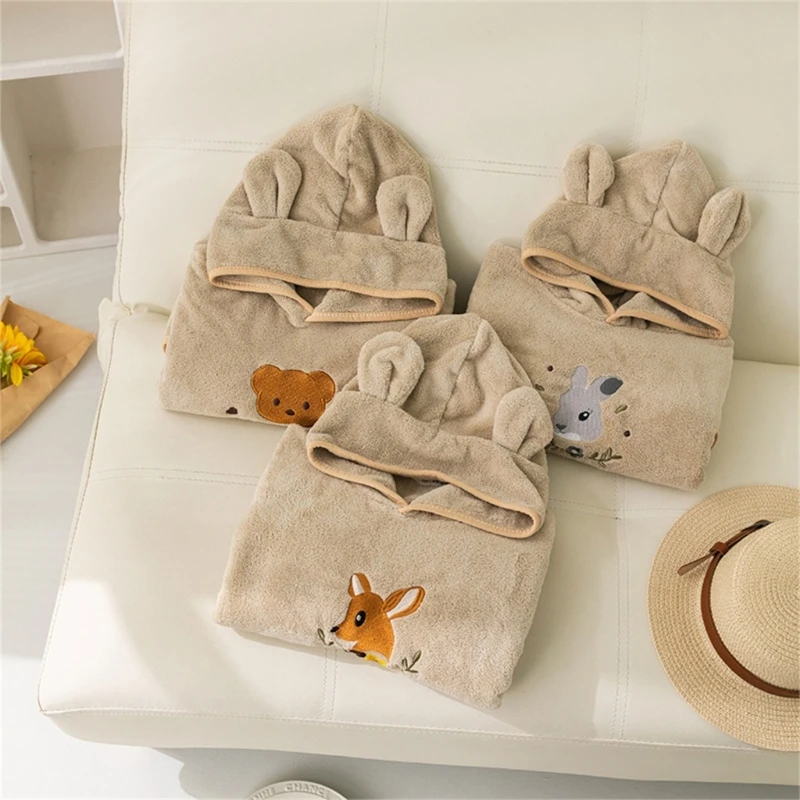 

Bath Towel Sleepwear for BabyToddler Newborn QuickDrying Bathrobe Blanket