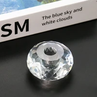 high quality large crystal flat beads hollow shape office study living room desktop home decoration accessories modern