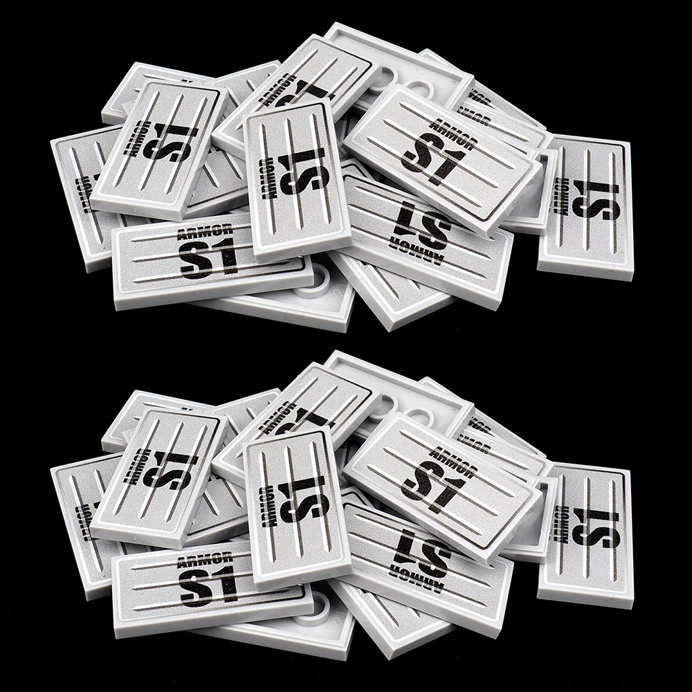 MOC 10 шт. Печатный 87079 бак S1 железная пластина шаблон строительные блоки