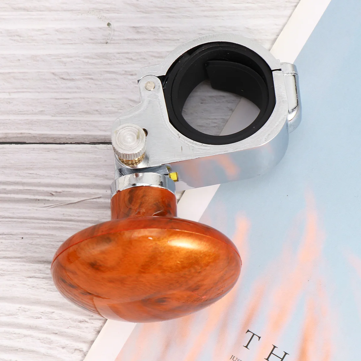 

Adjustable Hand Grip Knob Steering Wheel Portafilter Car Steering Wheel Steering Wheel Booster Ball Spinners