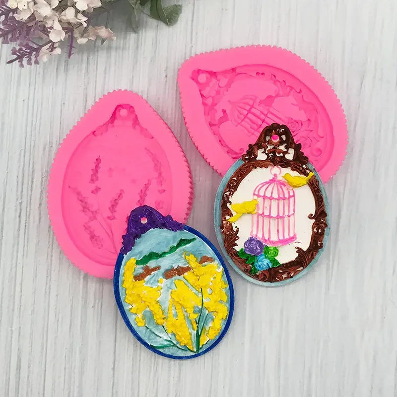 Прямая от производителя клетка для птиц пшеничный шип силиконовая форма