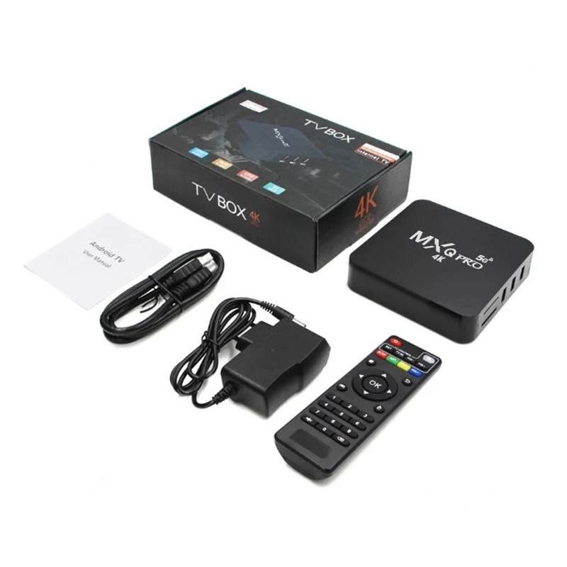 ТВ-приставка Mxq Pro 4K Android 2022 S905L 11 0 ГГц Wi-Fi |